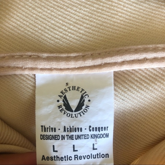 Aesthetic Revolution Hoodie Cotton Blend Size L - Picture 3 of 5